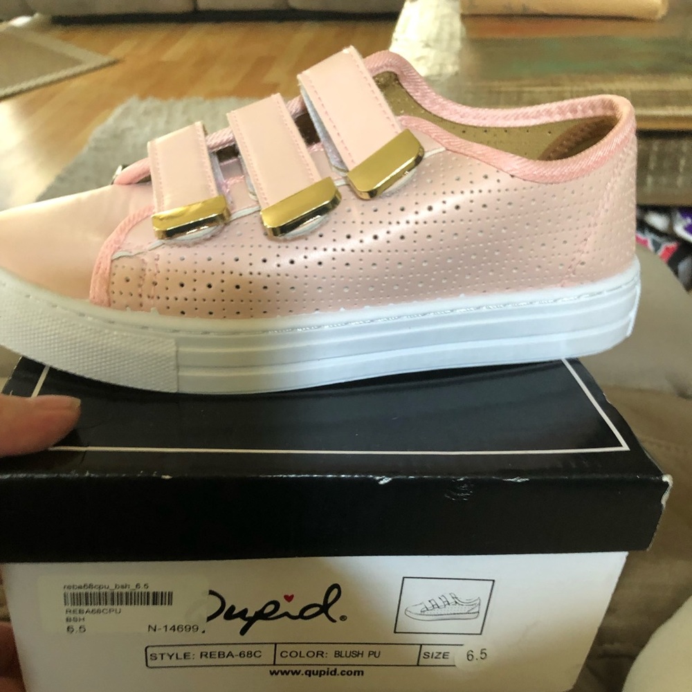 Blush Tennis Shoes